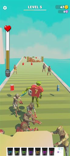 Cristiano Ronaldo Race 3D - Screenshot 2