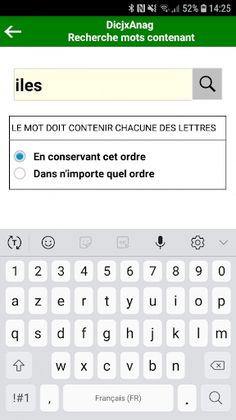 DicjxAnag - Jeux de lettres - Screenshot 2