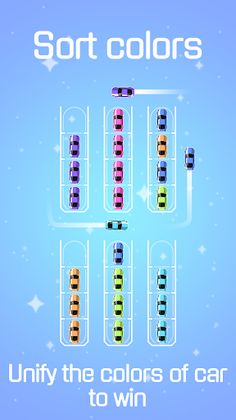 Car Sort: Puzzle Color Games - Screenshot 1