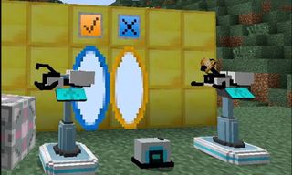 New Portal Gun Add-on for Mine - Screenshot 3