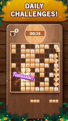 Wooden 100 Block Puzzle Game - Screenshot 3