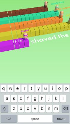 Type speed race - Screenshot 3