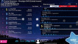Opsu!(Beatmap player for Andro - Screenshot 3