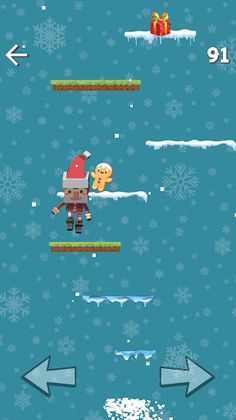 Kids Santa Jump - Screenshot 2