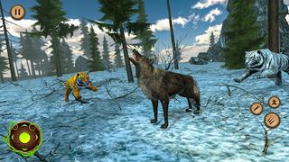 Wild Wolf And Tiger Simulator - Screenshot 1