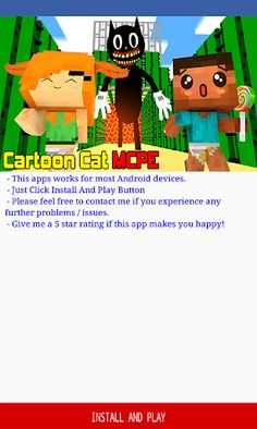 Cartoon Cat Mod for MCPE - Screenshot 1