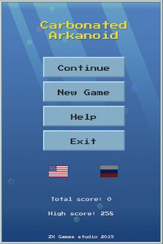Carbonated Arkanoid: classic b - Screenshot 1