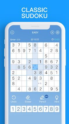 Sudoku - Classic Puzzles - Screenshot 1