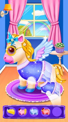 Magical Unicorn Girl Games - Screenshot 1