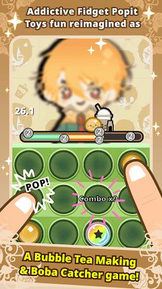Boba Popit: Fidget Pop It Game - Screenshot 1