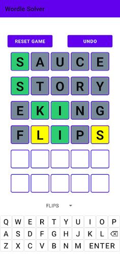 Solver for Wordle - Screenshot 2