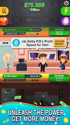 Idle Cash Games - Money Tycoon - Screenshot 4