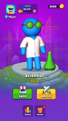 Stickman Catapult: Scale Fight - Screenshot 1