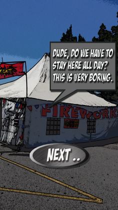 Comix Escape: Firework Tent - Screenshot 2