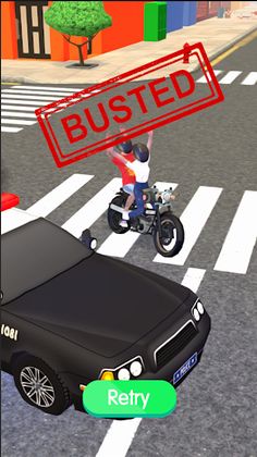 Motorcycle Chase - Screenshot 1