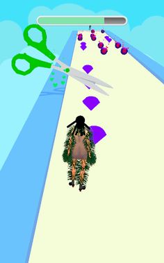 Hair Run - Screenshot 3