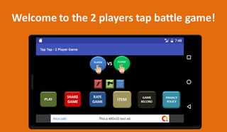 Tap Tap - 2 Player Game - Screenshot 1