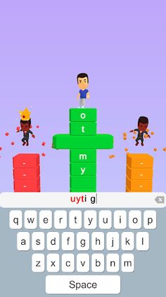 Type Fall 3D - Screenshot 1