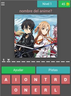adivina tu personaje de anime? - Screenshot 3
