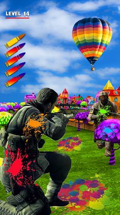 Paint shooter: Paintball arena - Screenshot 2