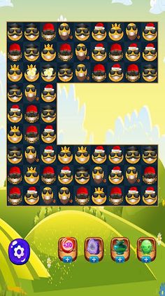 Swag Emojis Match 3 Puzzle - Screenshot 3