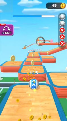 City Rolling Ball: Ball Games - Screenshot 1