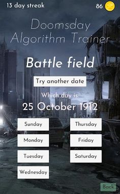 Doomsday Algorithm Trainer - Screenshot 4
