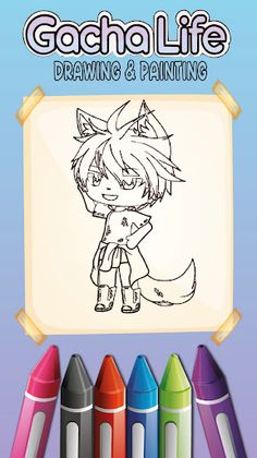 Gacha Life Coloring Book - Screenshot 4