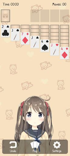 Chibi Solitaire - Screenshot 1