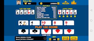 Lucky Cards Video Poker - Screenshot 1