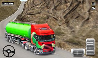 Oil Truck Real Trasport Offroa - Screenshot 1