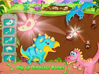Dinosaur game for kids - Screenshot 1