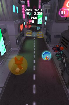 Fury Fox - Neon City - Screenshot 3
