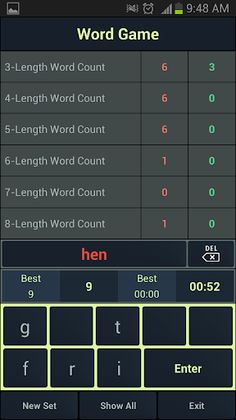 Word Making Game - Board Game - Screenshot 3