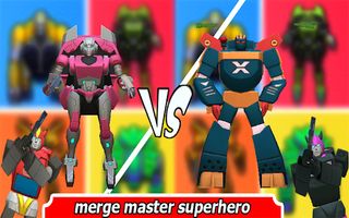 Merge Master Superhero Robot - Screenshot 1