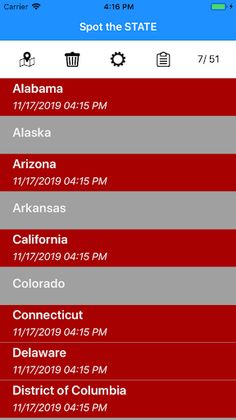 Spot the STATE - Screenshot 2