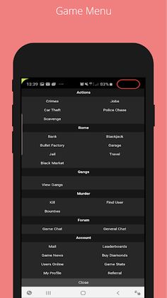 Text Based Mafia - Screenshot 4