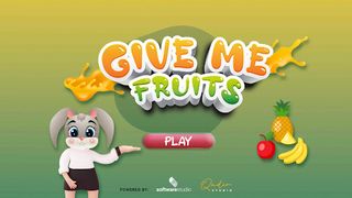 Give me Fruits learning game - Screenshot 1