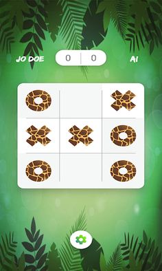 TicTacToe(XandOs) Jungle - Screenshot 4