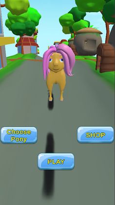 Pony Subway Run Little Town - Screenshot 2