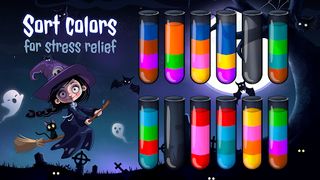 Water Sort Puzzle: Halloween - Screenshot 1