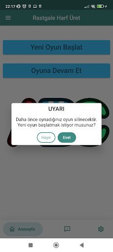 Rastgele Harf Üret - Screenshot 2