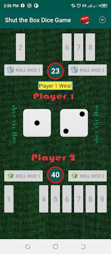 Shut-the-Box Dice Game - Screenshot 3
