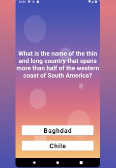 Geography Quiz - Screenshot 3