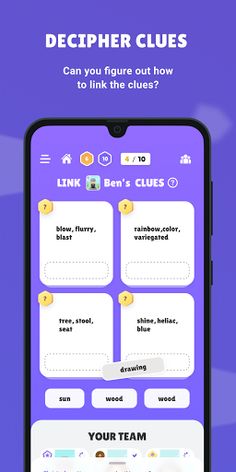 Word Links - Decode the Clues - Screenshot 2