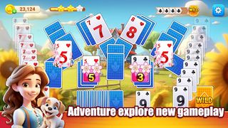 Solitaire TriPeaks Dress Up! - Screenshot 1