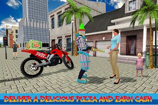 Pizza Boy Bike Delivery Game - Screenshot 1