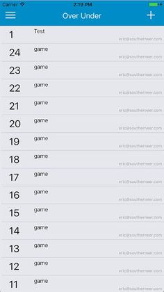 Over/Under - Screenshot 1