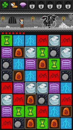 Dungeon match 3 - Screenshot 3