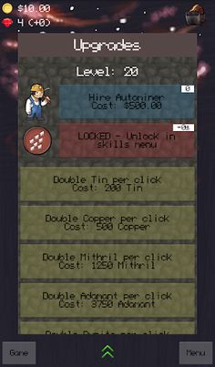 Miner's Idle 3 - Incremental M - Screenshot 4